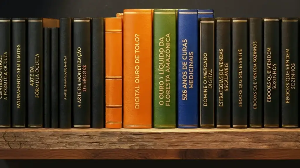 Estante de Livros e Produtos Digitais Ipsis Litteris